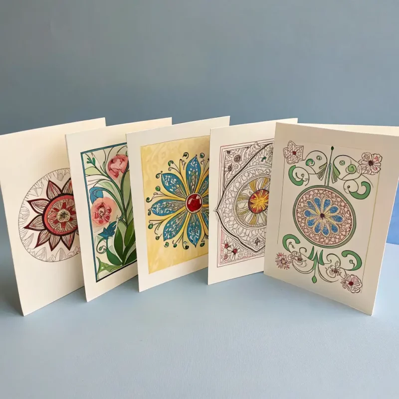 Artistic Greeting Card Set